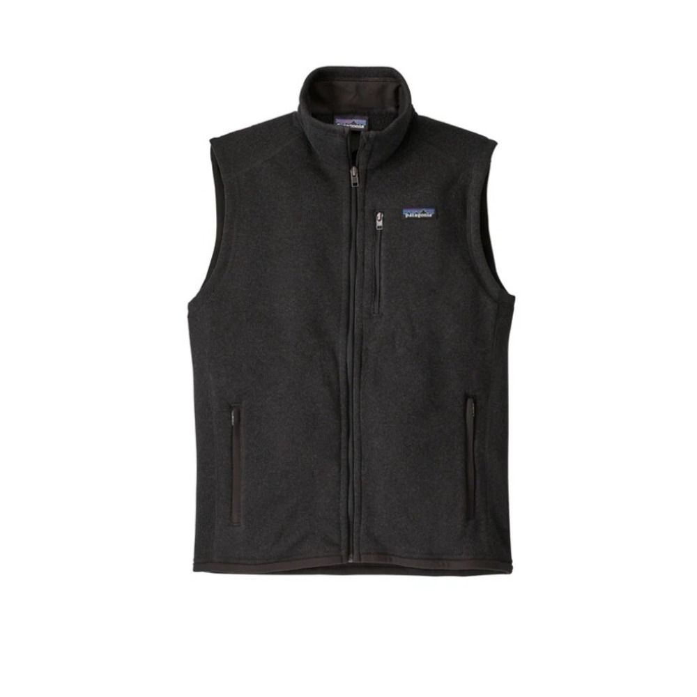 Patagonia Better Sweater Vest Full Zip Fleece Outdoor Layering Black 3XL